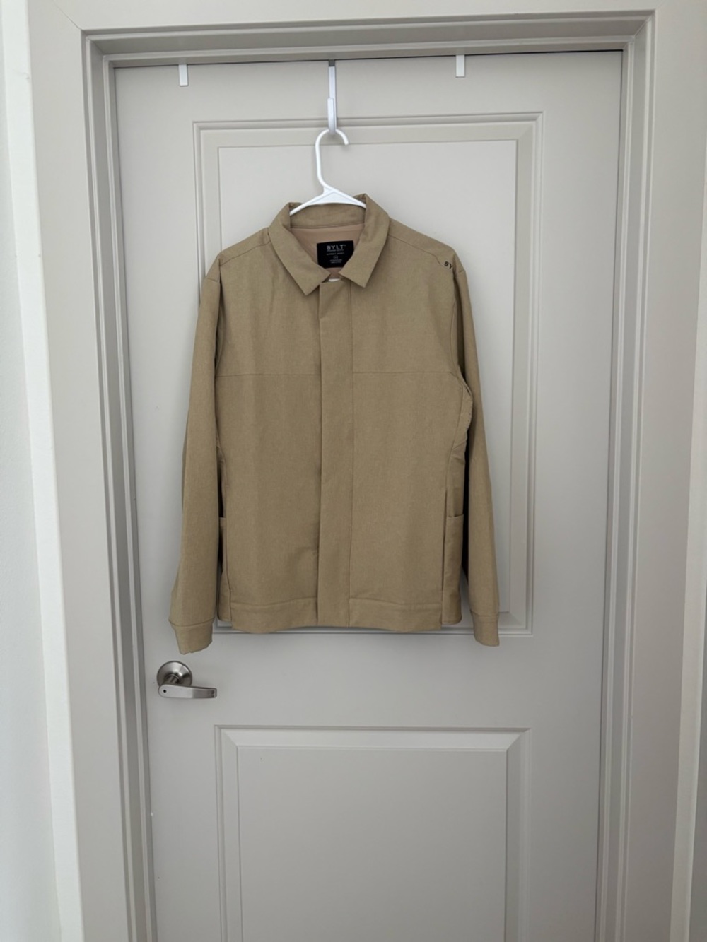 BYLT Basics District Jacket in color sand Size M Men’s